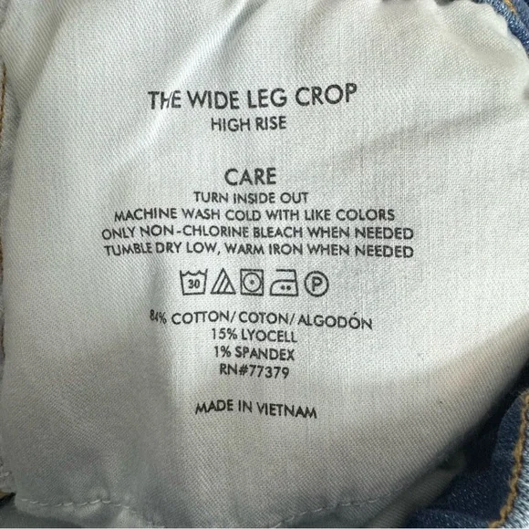 ANN TAYLOR The Wide Leg Crop High Rise 18 - Picture 10 of 11